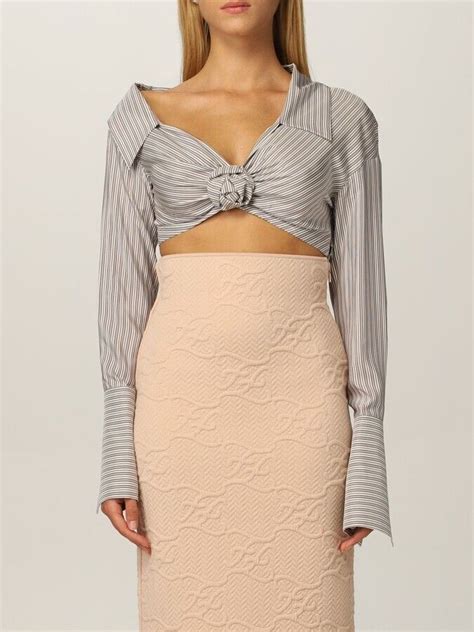 fendi crop top price|fendi tube top.